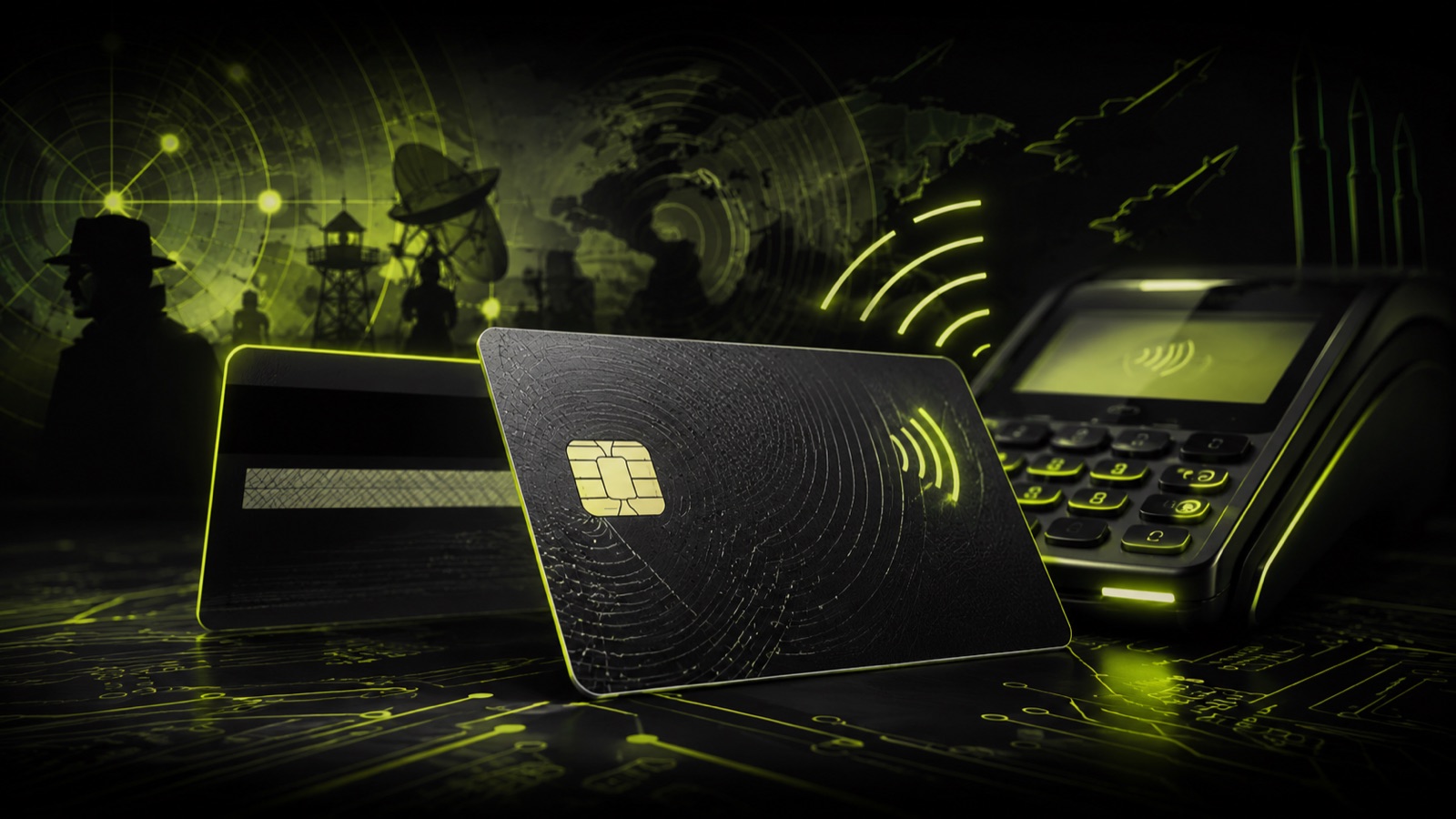 Tarjetas de crédito, NFC y espionaje